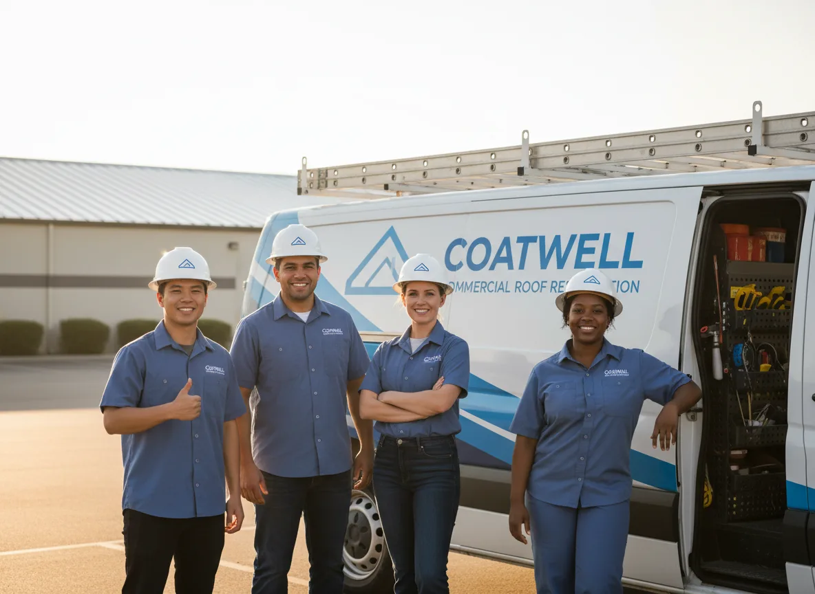 Commercial roof coating company in Viola, AR